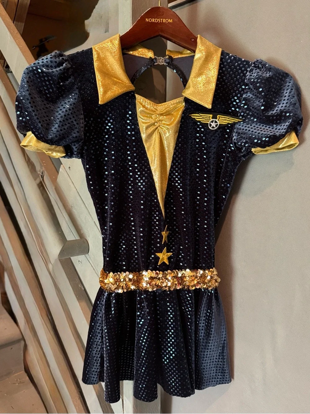 Dance Costume Stewardess - Airlines Large Child